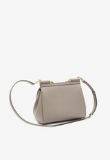 Dolce & Gabbana Large Sicily Top Handle Bag BB6002-A1001-80045 Gray