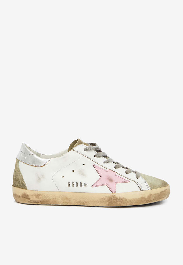 Golden Goose DB Super-Star Distressed Low-Top Sneakers White GWF00102-F002435-81482
