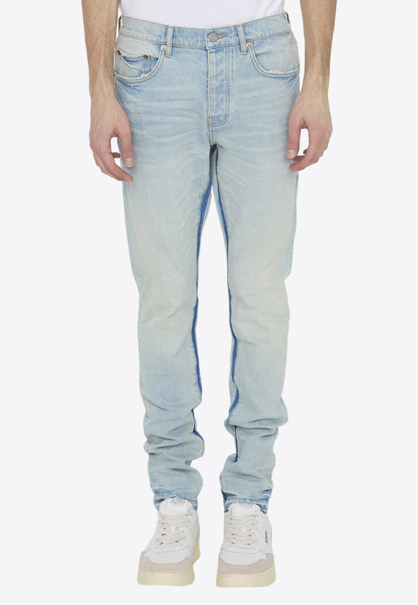 Purple Brand Washed-Out Slim Jeans P001-SHII224-