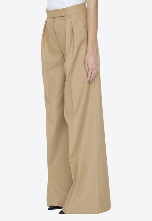 Max Mara Corte High-Waisted Tailored Pants Beige 2411131123-600-004