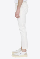 PT Torino Feather-Charm Slim Pants White COASX0Z00FWD-SD54-0010