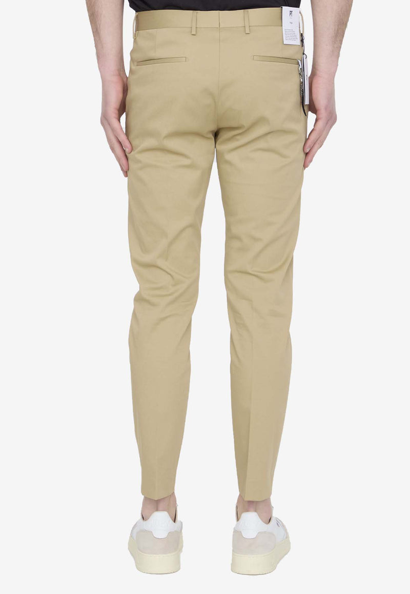 PT Torino Slim-Fit Chino Pants Beige COASX0Z00FWD-SD54-0060