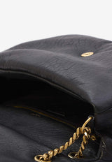 Saint Laurent Large Calypso Grained Leather Shoulder Bag 777399-AACYT-1000