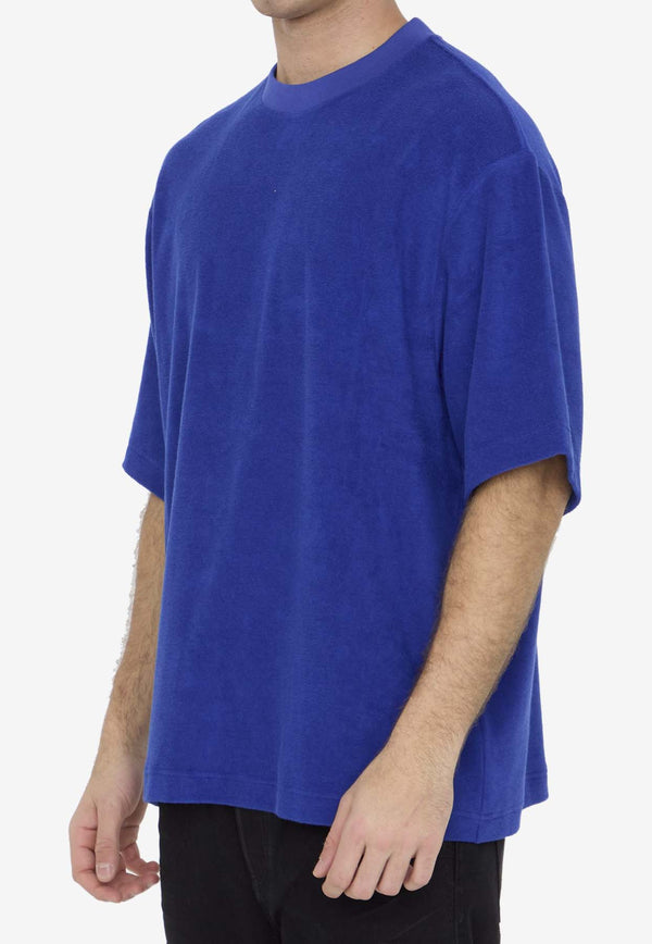 Burberry EKD Print Terry T-shirt Blue 8081234--B7323