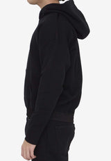 Saint Laurent Logo-Embroidered Hooded Sweatshirt 773358-Y36SW-1000