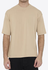 Roberto Collina Basic Crewneck T-shirt Beige RT11021-RT11-04