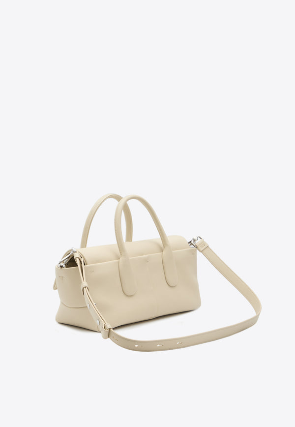 Tod's Small Di Reverse Flap Shoulder Bag Cream XBWDBRI0200-YAT-B019