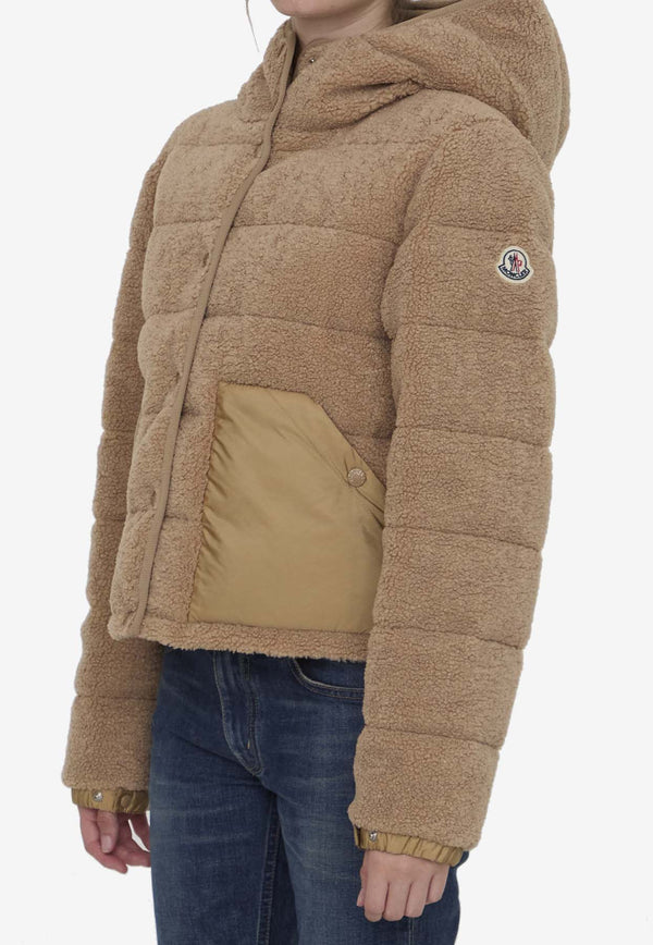 Moncler Audrieu Short Down Jacket Beige 1A00049-5977H-22B