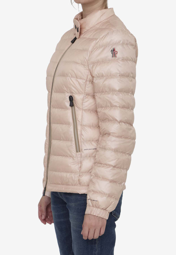 Moncler Grenoble Walibi Short Down Jacket Pink 1A00021-539YL-51K