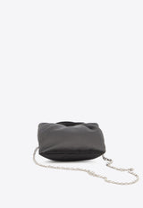 Roger Vivier Micro Drape Satin Crossbody Bag Black RBWANVK0000-RS0-B999