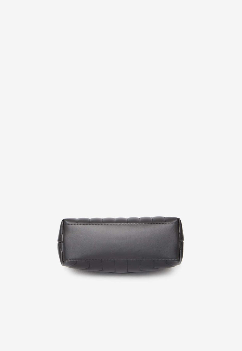 Saint Laurent Small Loulou Quilted Leather Shoulder Bag Black 494699-DV728-1000