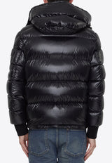 Moncler Maljasset Hooded Zip-Up Padded Jacket Black 1A00006-5963V-999