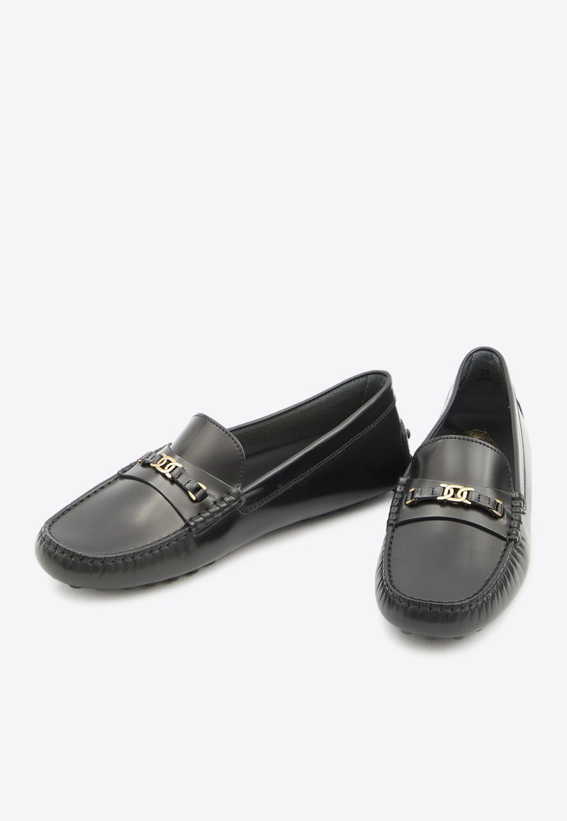 Tod's Gommino Leather Loafers Black XXW22L0IO80-AKT-B999