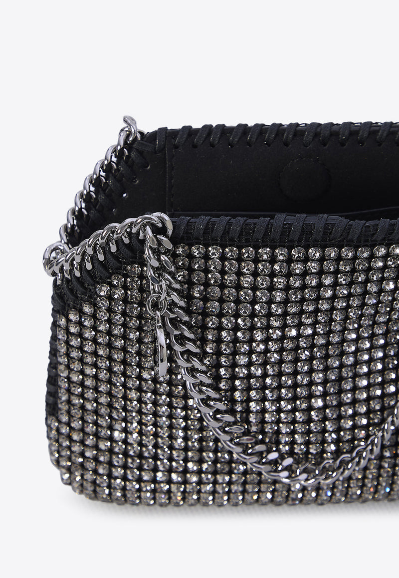 Stella McCartney Mini Falabella Crystal Tote Bag Black 700109-WP0461-1000