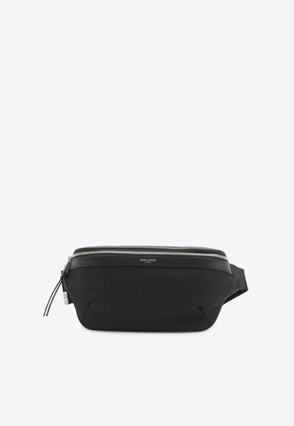 Saint Laurent Classic Nylon Belt Bag Black 557831-GIVLE-1000