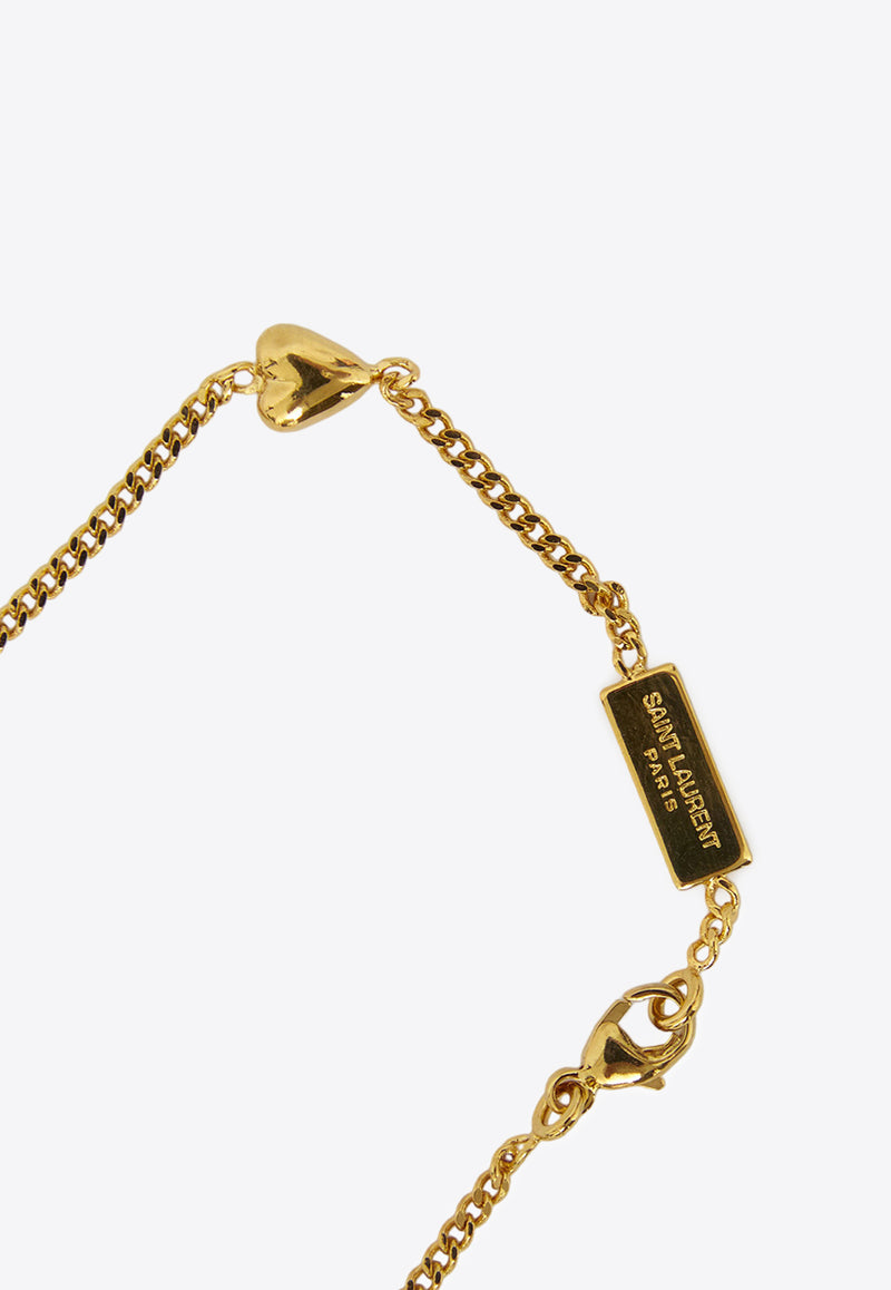 Saint Laurent Cassandre Cable-Chain Bracelet Gold 701950-Y1526-9137