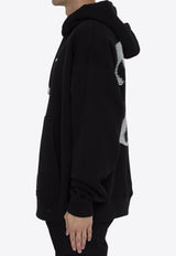 Off-White Windy Arrow Hooded Sweatshirt Black OMBB085F24-FLE009-1001