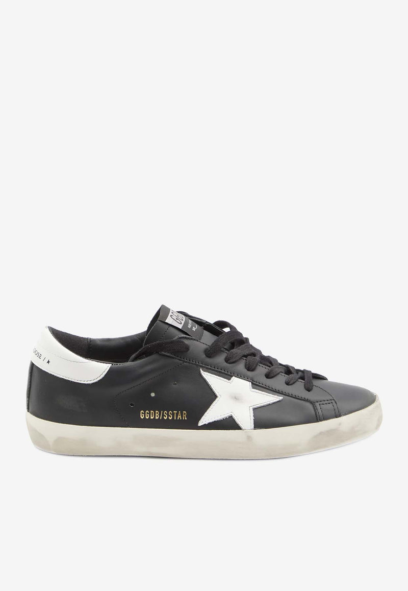 Golden Goose DB Super-Star Leather Low-Top Sneakers Black GMF00101-F000321-80203