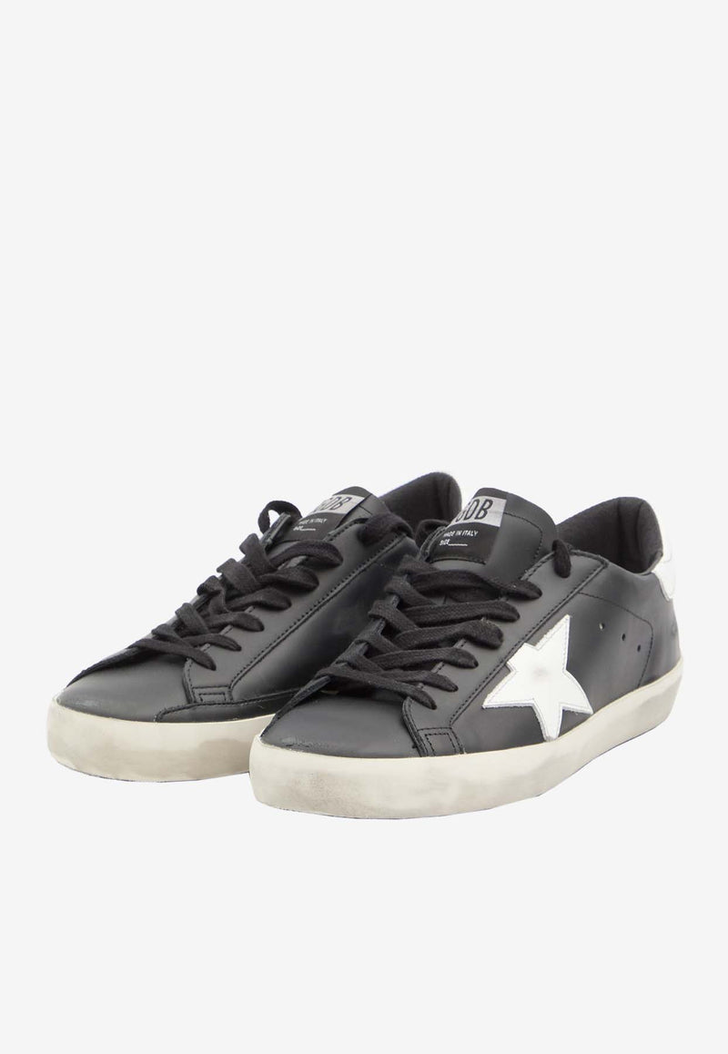 Golden Goose DB Super-Star Leather Low-Top Sneakers Black GMF00101-F000321-80203