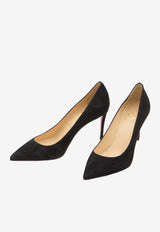 Christian Louboutin Kate 85 Suede Pumps Black 3191417-BK01-BLACK