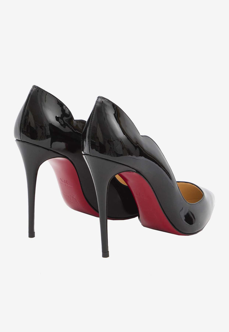 Christian Louboutin Hot Chick 100 Pumps in Patent Leather Black 1190911-BK01-BLACK