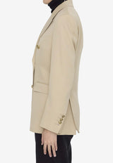 Golden Goose DB Double-Breasted Wool Blazer Beige GWP00829-P001267-15272