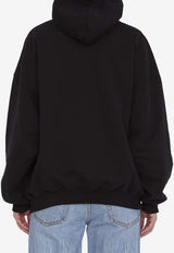 Balenciaga Oversized Beverly Hills Hooded Sweatshirt Black 739024-TQVS7-9034