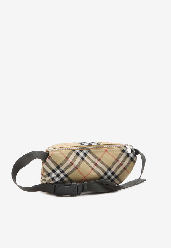 Burberry Vintage Check Belt Bag Beige 8091780--A2021
