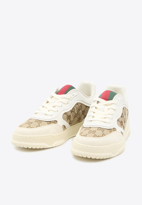 Gucci Re-Web Low-Top Sneakers White 787476-AADHW-9573