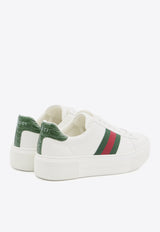 Gucci Ace Leather Low-Top Sneakers White 791399-AACAG-9055