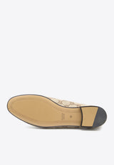 Gucci Jordaan Horsebit Monogram Loafers Beige 431467-KY980-9763