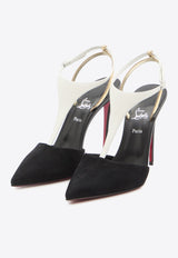 Christian Louboutin Athina 100 Suede Pumps Black 3240391-B783-BLACK