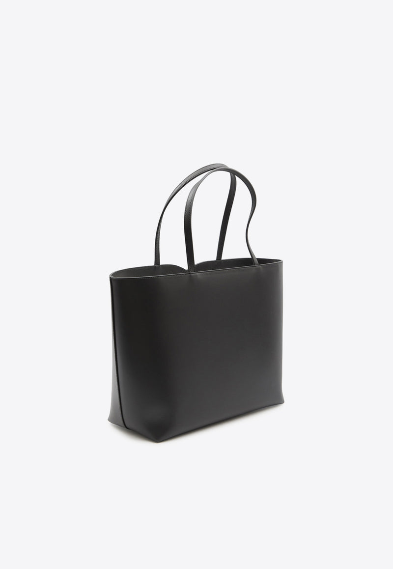 Dolce & Gabbana Medium DG Logo Embossed Tote Bag BB7338-AW576-80999 Black