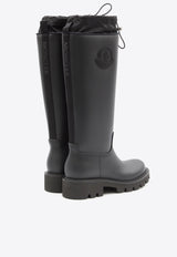 Moncler Kickstream Knee-High Rain Boots Black 4G00070-M4522-999