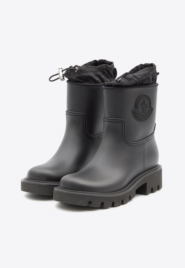Moncler Kickstream Rain Boots 4G00080-M4522-999 Black