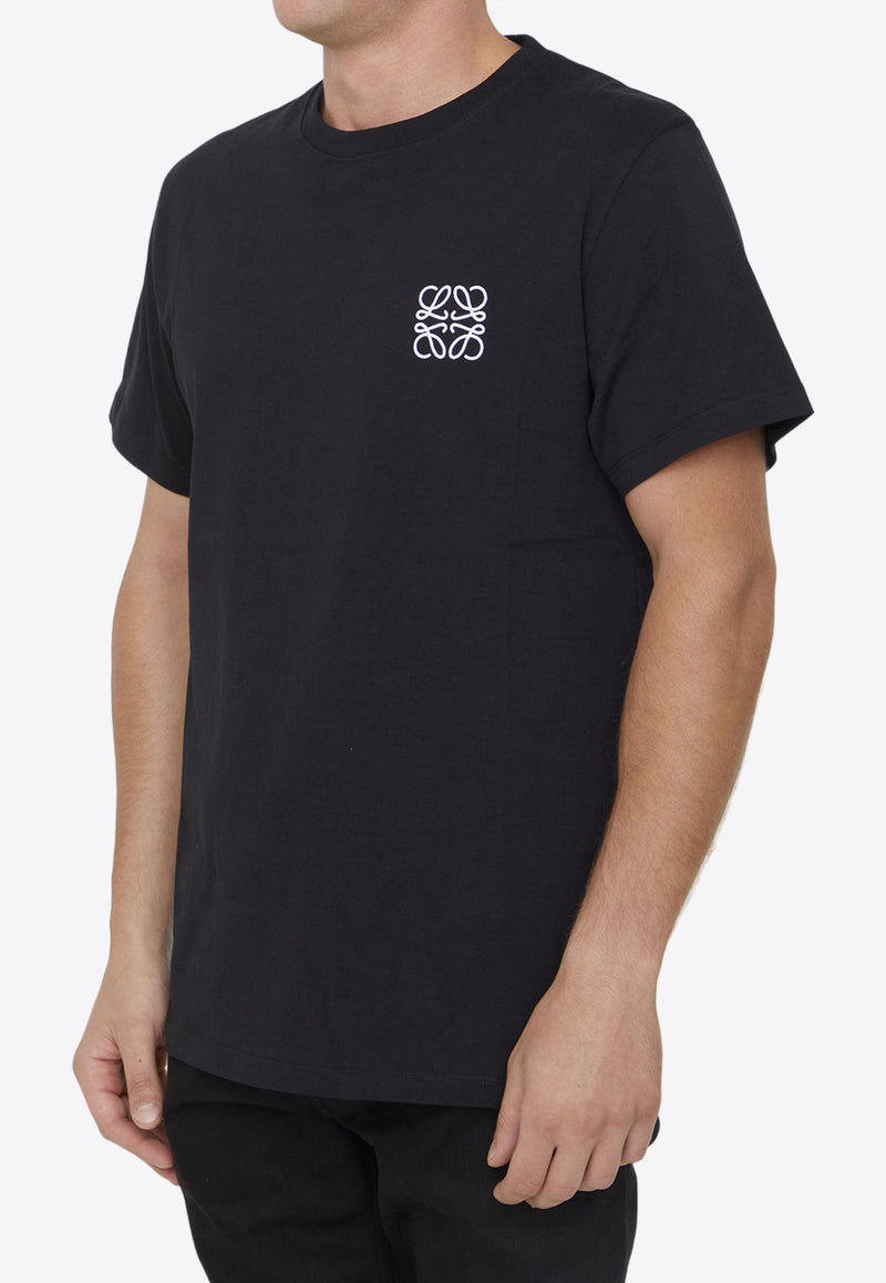 Loewe Anagram Short-Sleeved T-shirt H526Y22X75--1100 Black