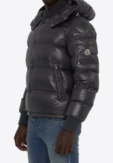 Moncler Maljasset Zip-Up Padded Jacket Gray 1A00006-5963V-921