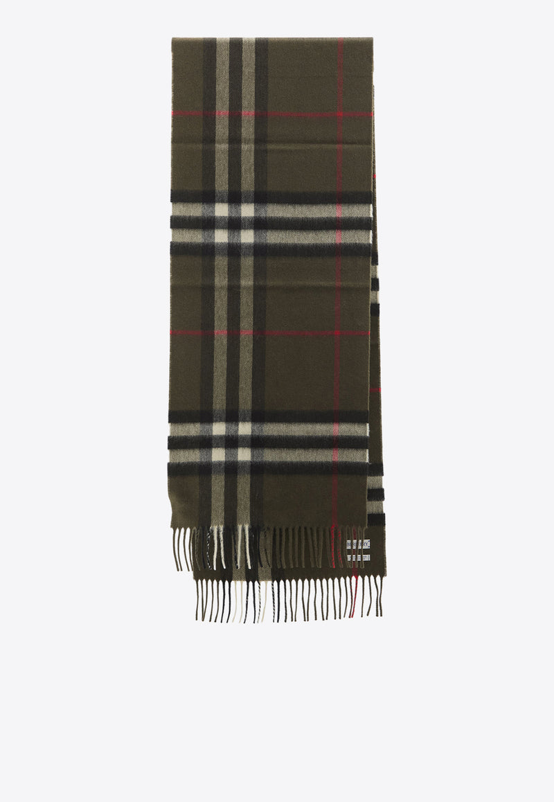 Burberry Checked Cashmere Scarf 8091010--C1173 Multicolor