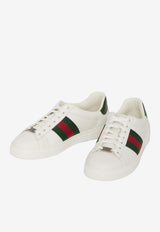 Gucci Ace Leather Sneakers White 757892-AACAG-9055