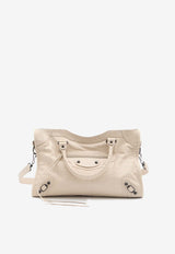 Balenciaga Medium Le City Top Handle Bag in Nappa Leather Beige 797786-2ABEK-2910