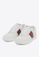 Gucci Screener Leather Low-Top Sneakers White 798854-AADU0-9094