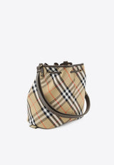 Burberry Vintage Check Bucket Bag Beige 8093869--B9368