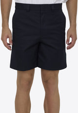 Gucci Logo Bermuda Shorts  Blue 784043-ZAQH5-4440