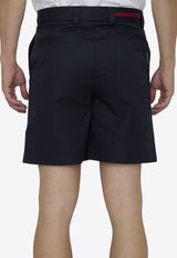 Gucci Logo Bermuda Shorts  Blue 784043-ZAQH5-4440