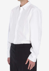 Saint Laurent Striped Poplin Shirt White 795529-Y1J11-9000