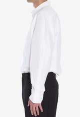 Saint Laurent Striped Poplin Shirt White 795529-Y1J11-9000