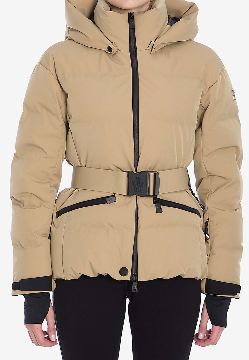 Moncler Grenoble Tolima Belted Padded Jacket Beige 1A00031-53066-226