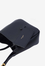 Saint Laurent Baby LE 5 À 7 Leather Shoulder Bag Black 809461-AADUU-1000