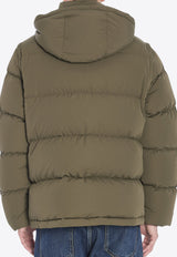 Burberry Detachable-Sleeves Puffer Jacket  Green 8099918--C1902