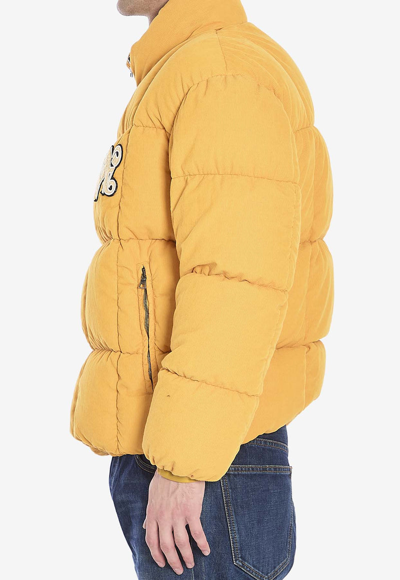 Monogram Corduroy Puffer Jacket – THAHAB KW - Main Image